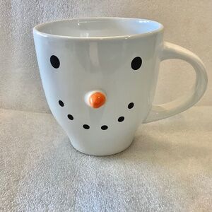Snowman Stoneware Coffee Mug Hot Chocolate Royal Norfolk 3D Nose